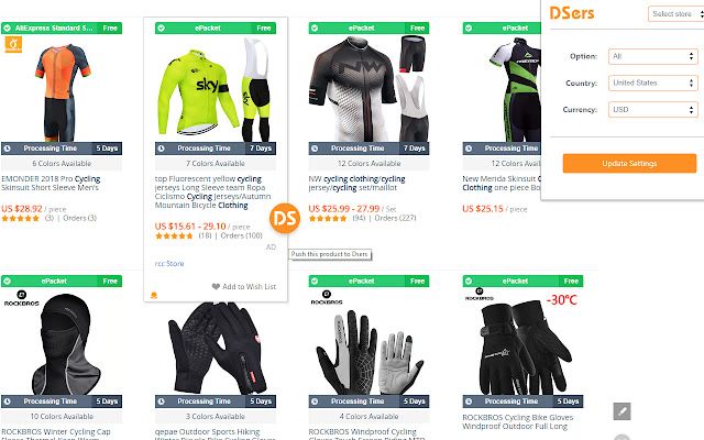 1.  DSers: AliExpress.com Product Importer