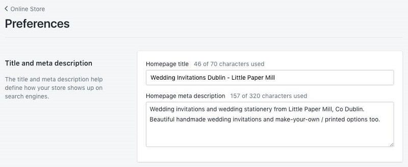 Limited SEO and Marketing Features - DSers