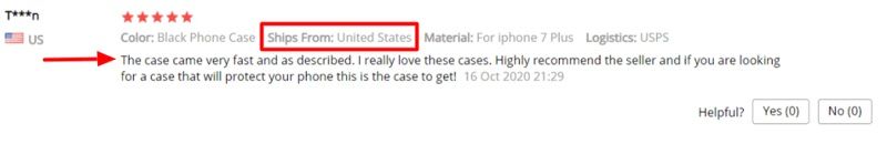 Tip 6: Filtering Products based on Shipping Location - DSers