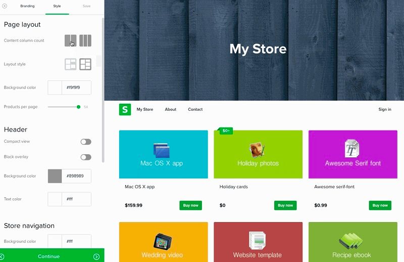 5. Sellfy - DSers
