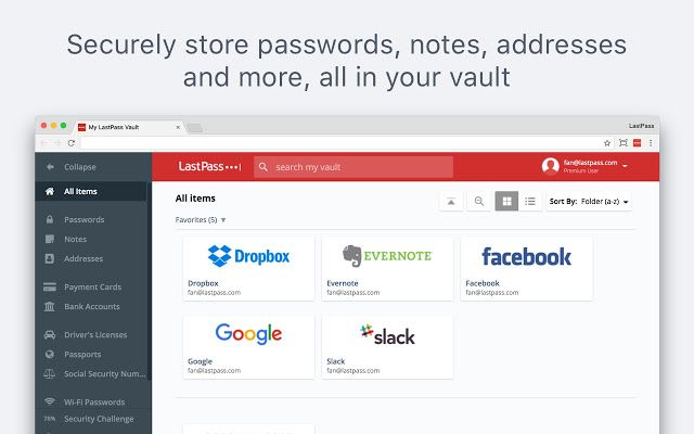 11. LastPass Free Password Manager