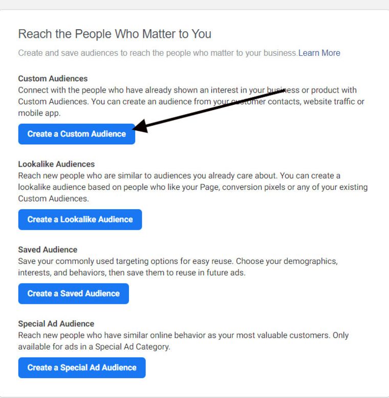 15. Create a custom audience to exclude converted customers - DSers