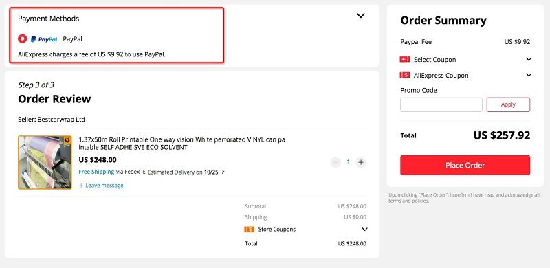 Shop AliExpress via Paypal - DSers