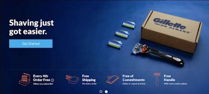 1. Gilette Landing Page - DSers