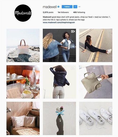 Instagram Content Page - DSers