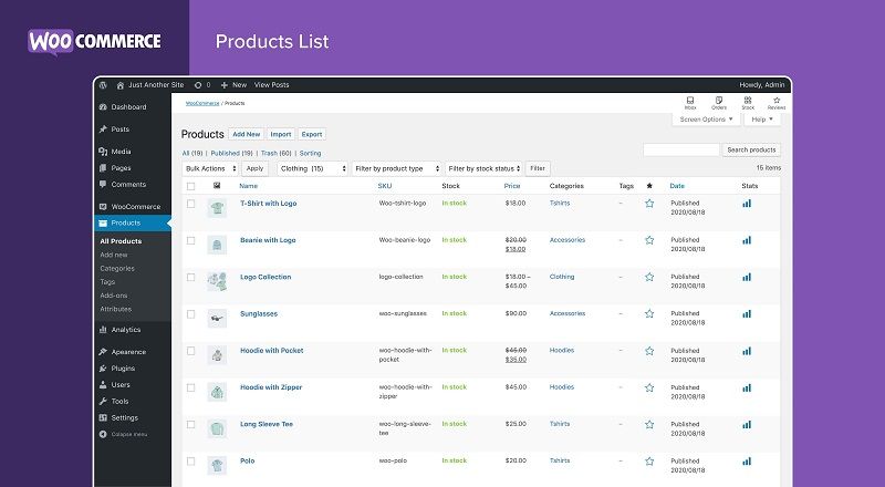 WooCommerce Dashboard - DSers