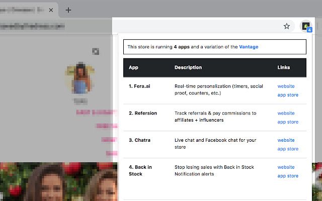 4. Fera AI: Shopify Detector