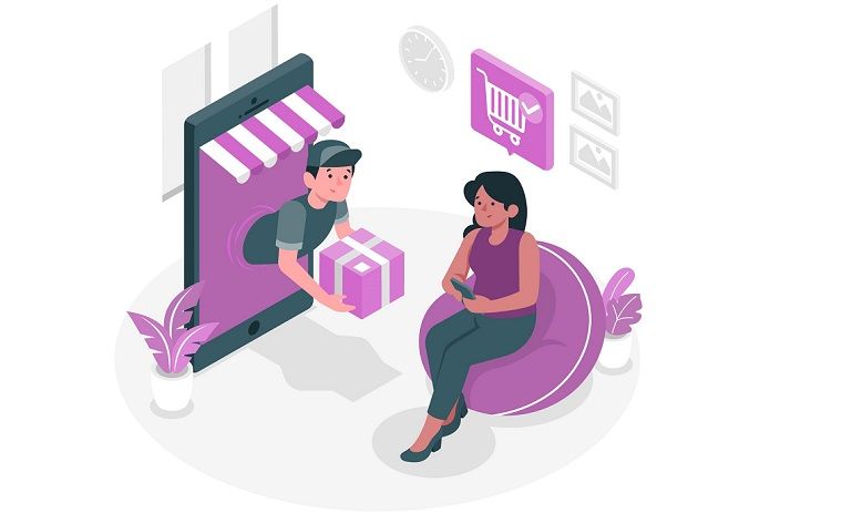 India dropshipping concept