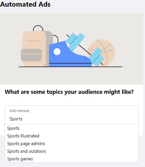 Step 2: Enter Personalized Details for Ads - DSers