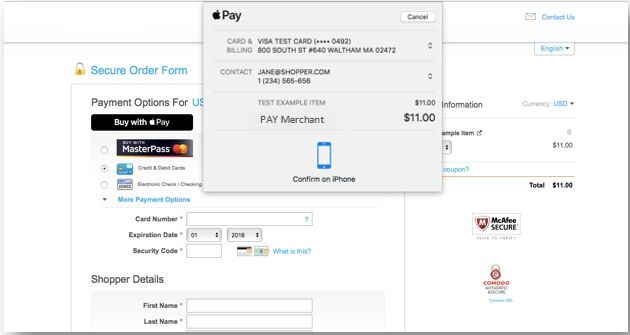 5. Apple Pay - DSers
