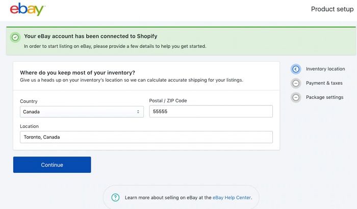 Step 3: Configure Policy & Other Details on eBay - DSers