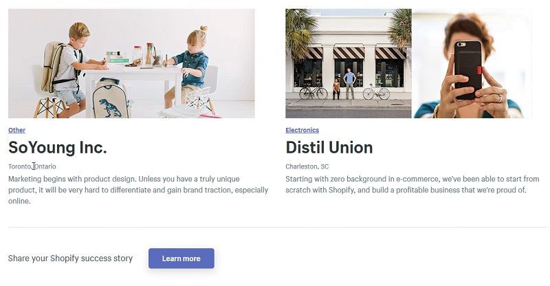 Tip 4: Come up with Dedicated Pages for Customer Stories - DSers