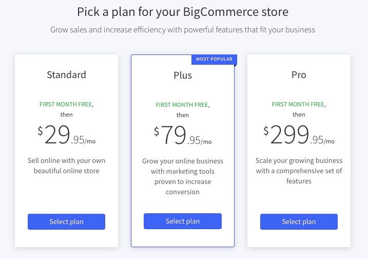 BigCommerce Pricing - DSers