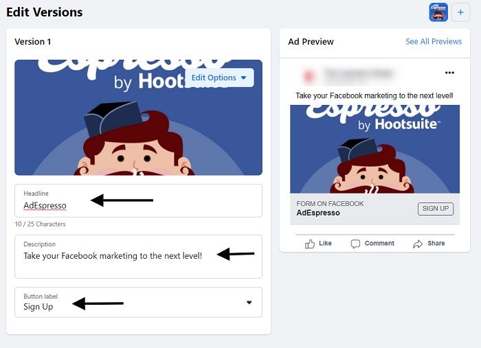Step 4: Preview & Customize Your Ads - DSers