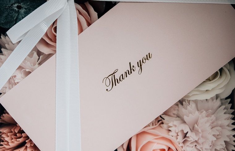 thank you card