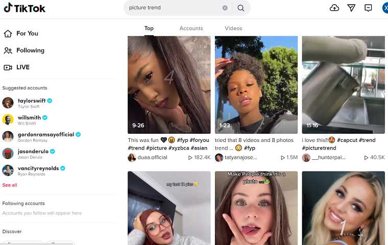 Picture trend