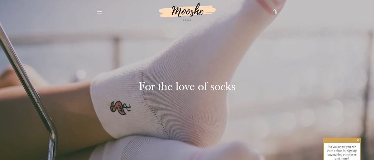 Mooshe Socks personalized design