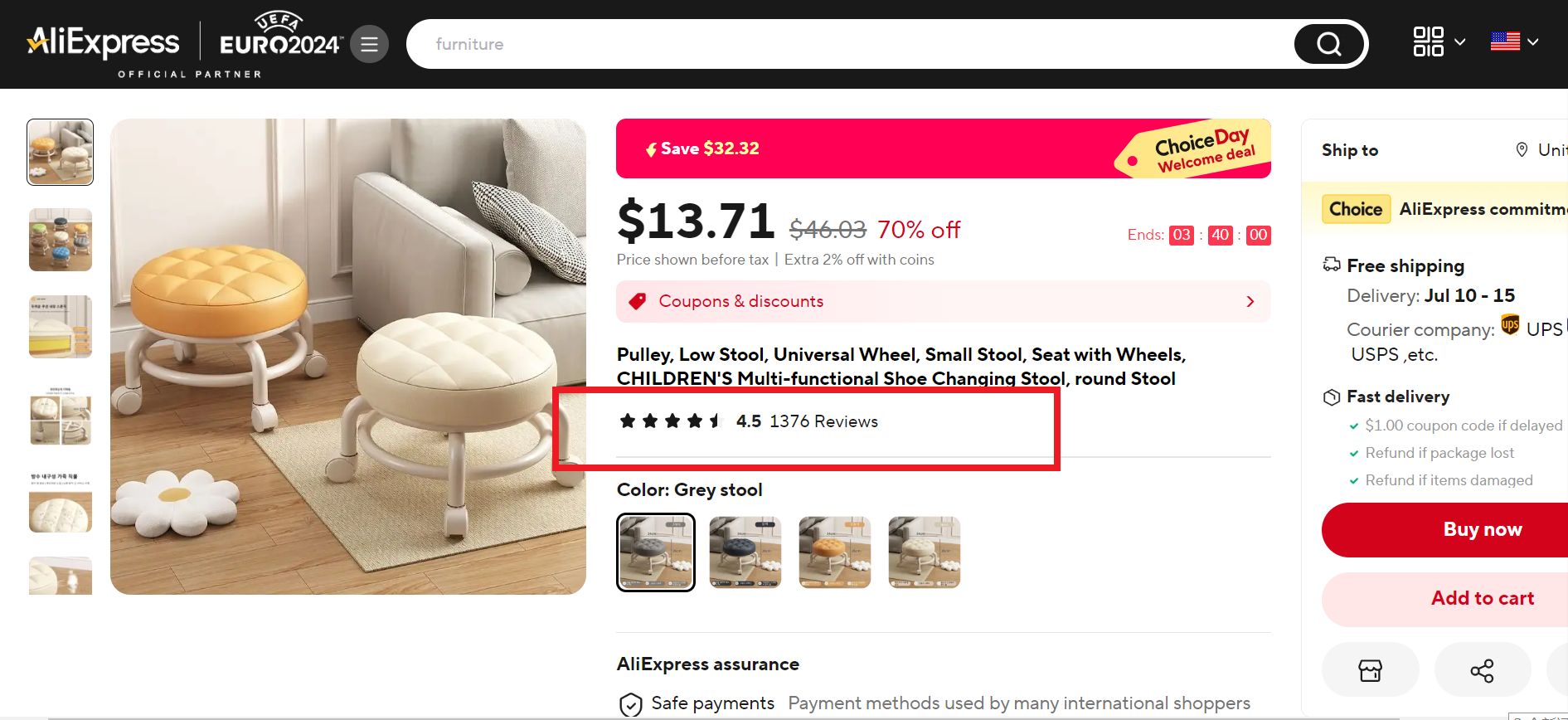 Store Rating-DSers