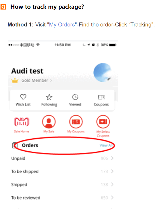 AliExpress Tracking - DSers