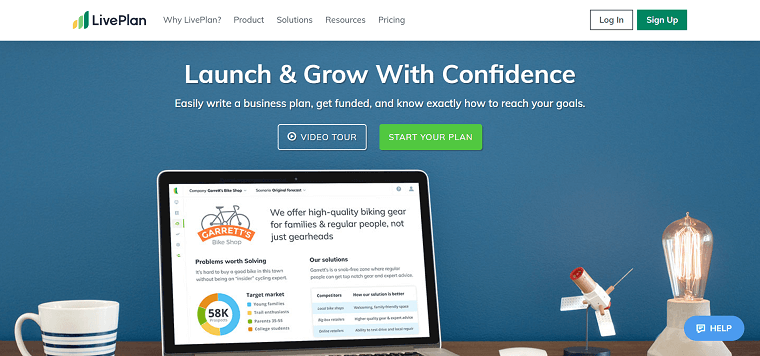 1. LivePlan Homepage - DSers