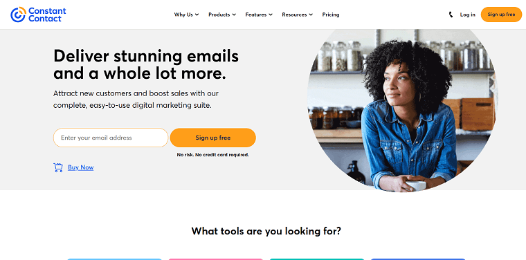 10. Constant Contact Homepage - DSers