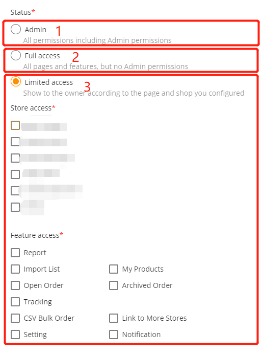 Create Your Staff Account with Specific Permissions - DSers