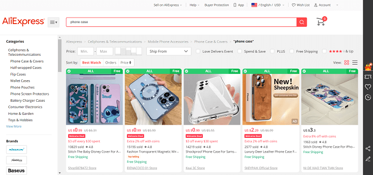 2. smartphone and accessories - DSers