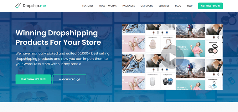 3. Dropship.me Homepage - DSers