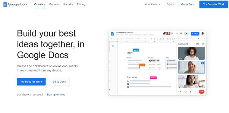 3. Googel Docs Homepage - DSers