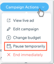 Pause and End Ads on Facebook- DSers 