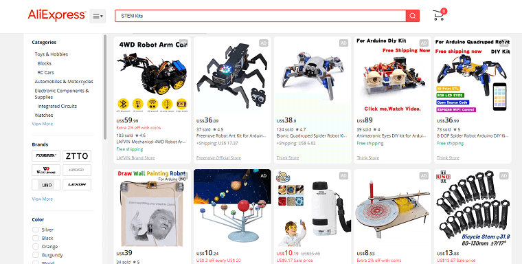 STEM Kits - DSers