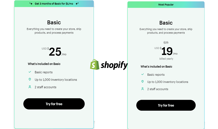 Shopify Basic Plan - DSers