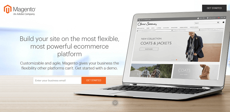 4. Magento Homepage - DSers