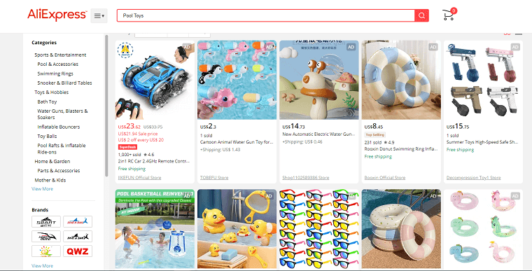 Pool Toys - DSers