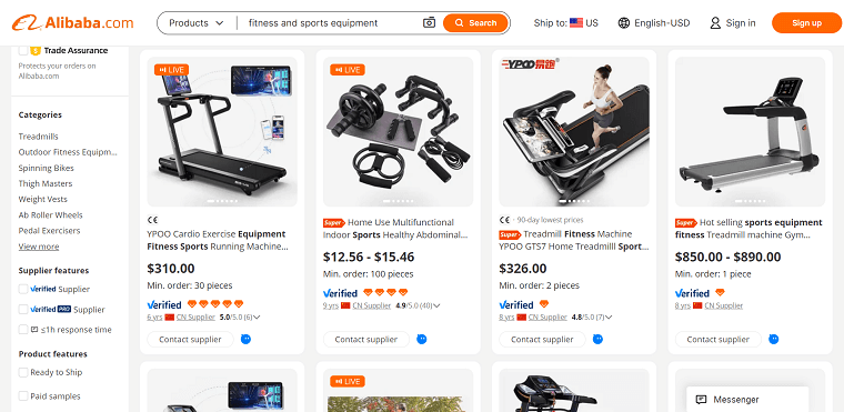 5. fitness and sports equipment