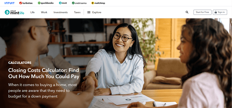 5. MintLife Homepage - DSers
