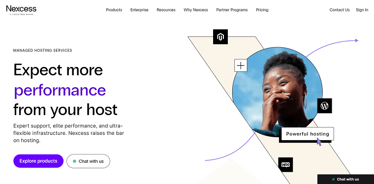 5. Nexcess Homepage - DSers
