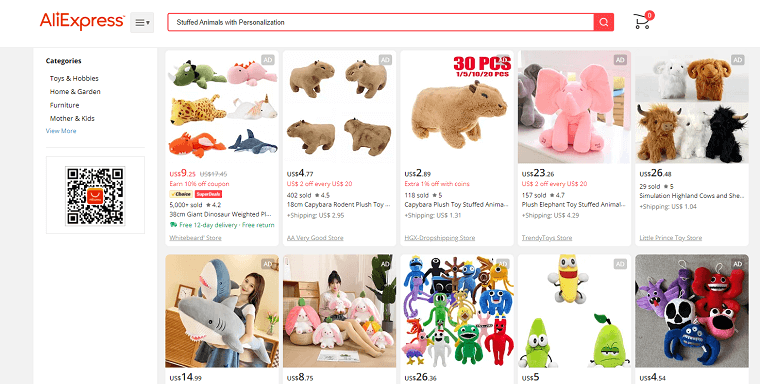 Stuffed Animals with Personalization - DSers