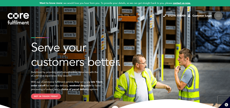 6. Core Fulfilment homepage - DSers
