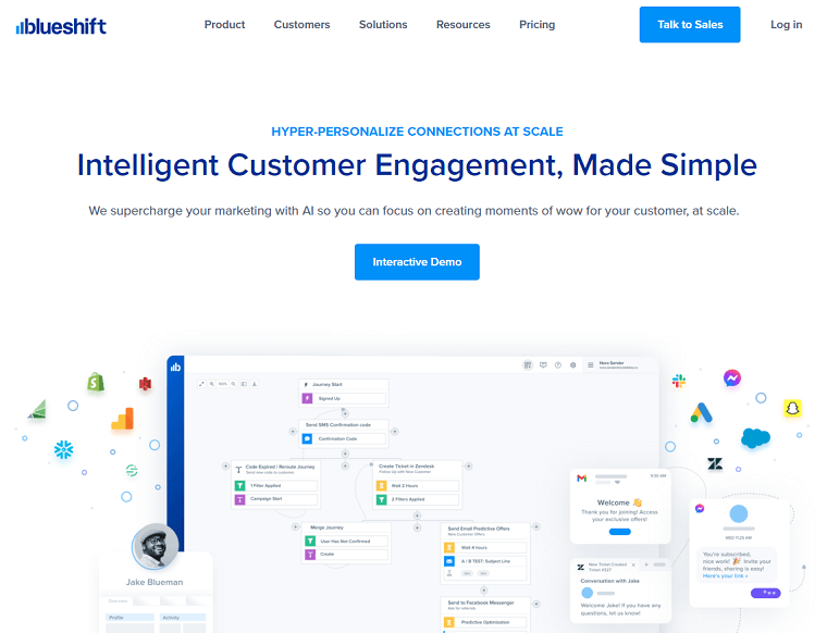 Blueshift Homepage - DSers