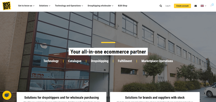 9. BigBuy - wix dropshipping apps