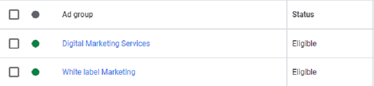 Ad groups - DSers