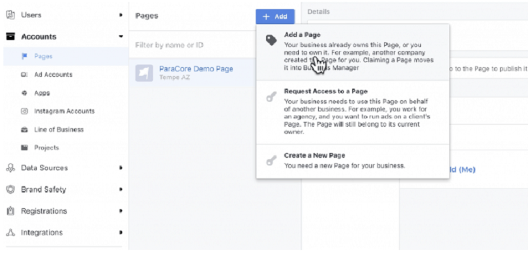 Add a Page for Your Business - DSers