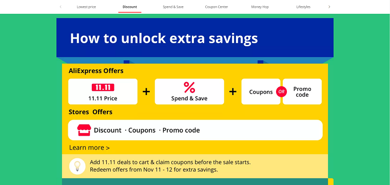 AliExpress 11.11 Discounts - DSers