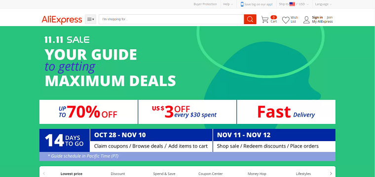 AliExpress11.11 - DSers