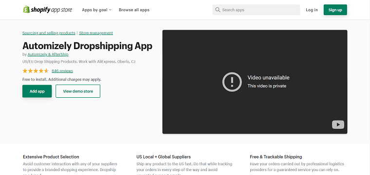 Automizely Dropshipping App - DSers