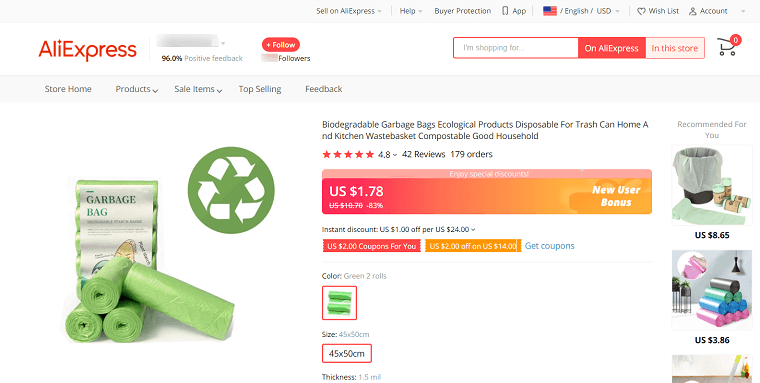 Biodegradable Trash Bags - DSers