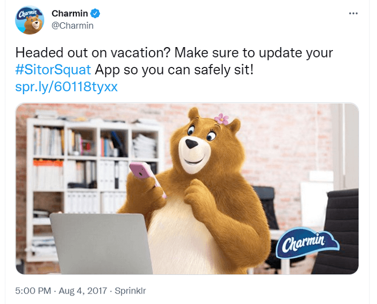 5. Charmin: Sit or Squat App - DSers