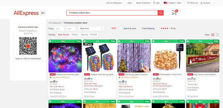 Christmas Outdoor Deco AliExpress Dropshipping - DSers