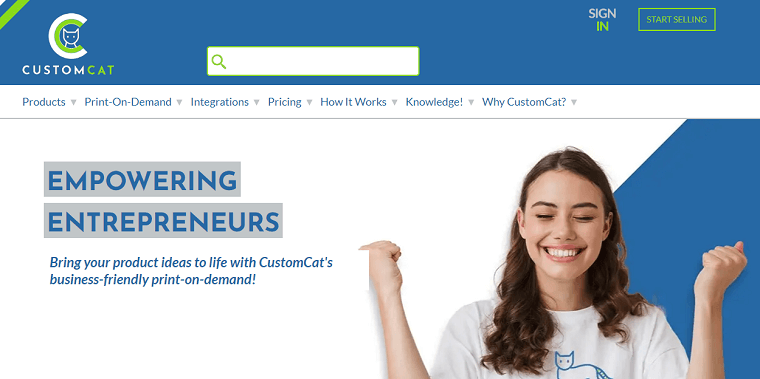 CustomCat Homepage - DSers